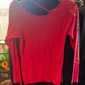 Pink Long-Sleeve Top